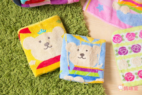 日本 Rainbow Bear	彩虹熊毛巾、方巾、擦手巾
