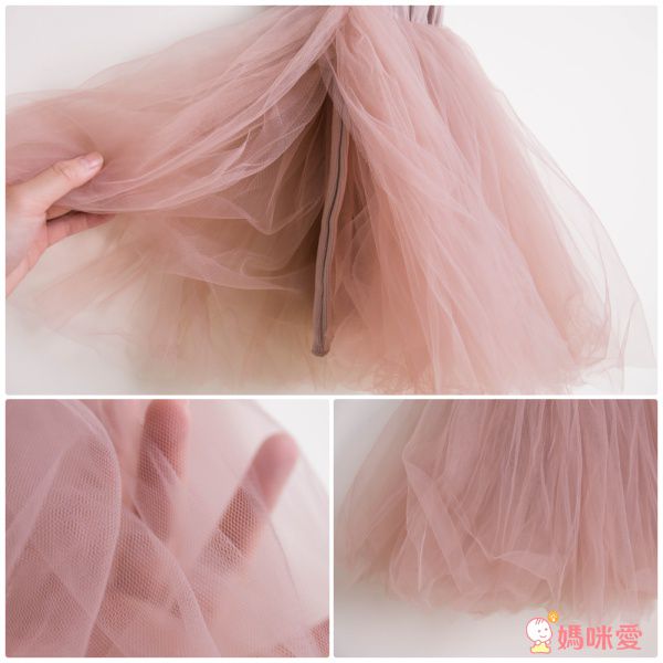 ♚公主系style♚ 網紗細肩帶紗裙洋裝
