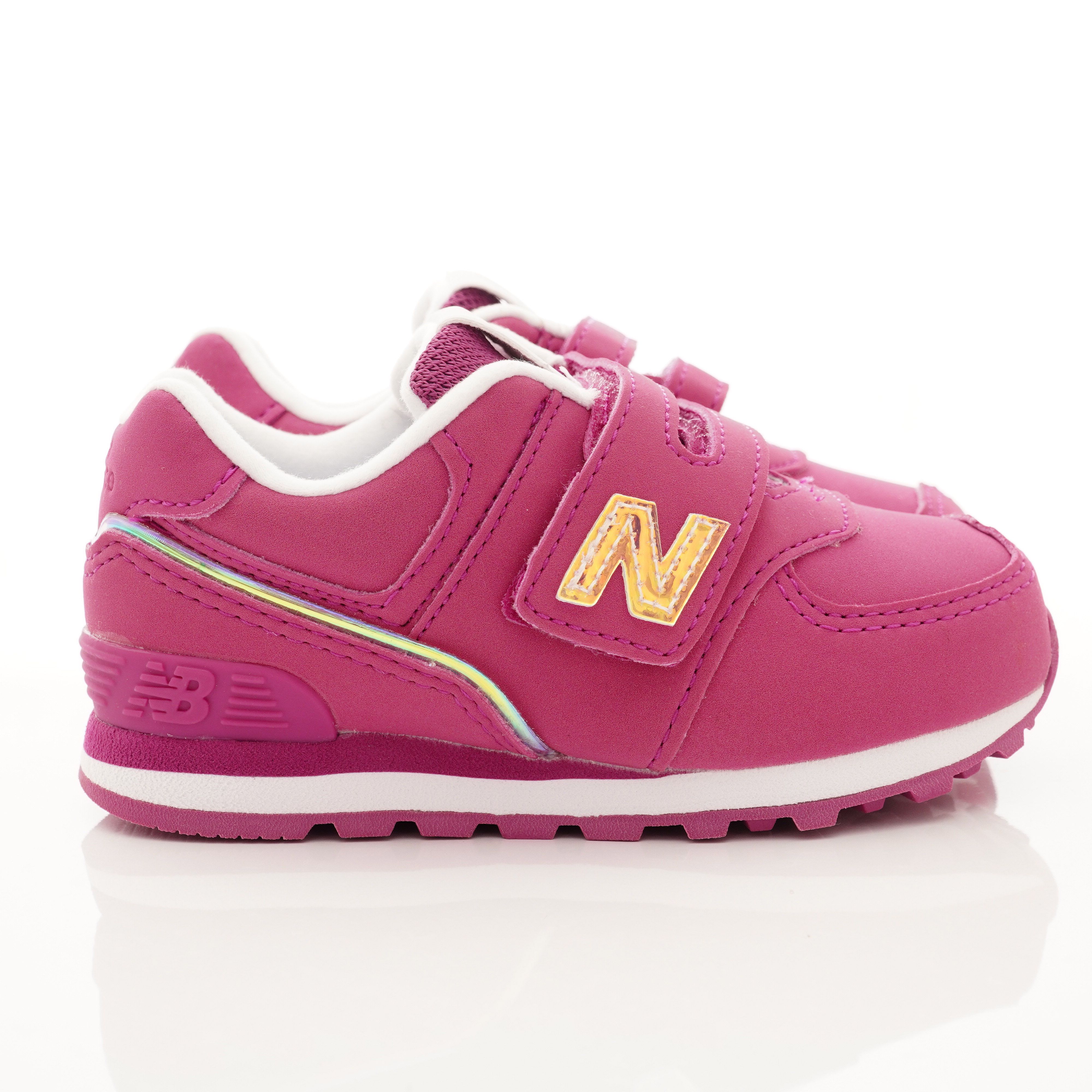 New Balance - 機能童鞋-炫亮574系列學步鞋(寶寶段)-桃