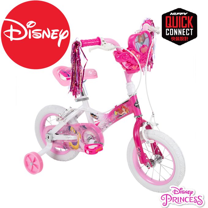 HUFFY - 迪士尼正版授權 Princess公主系列 12吋兒童快裝單車
