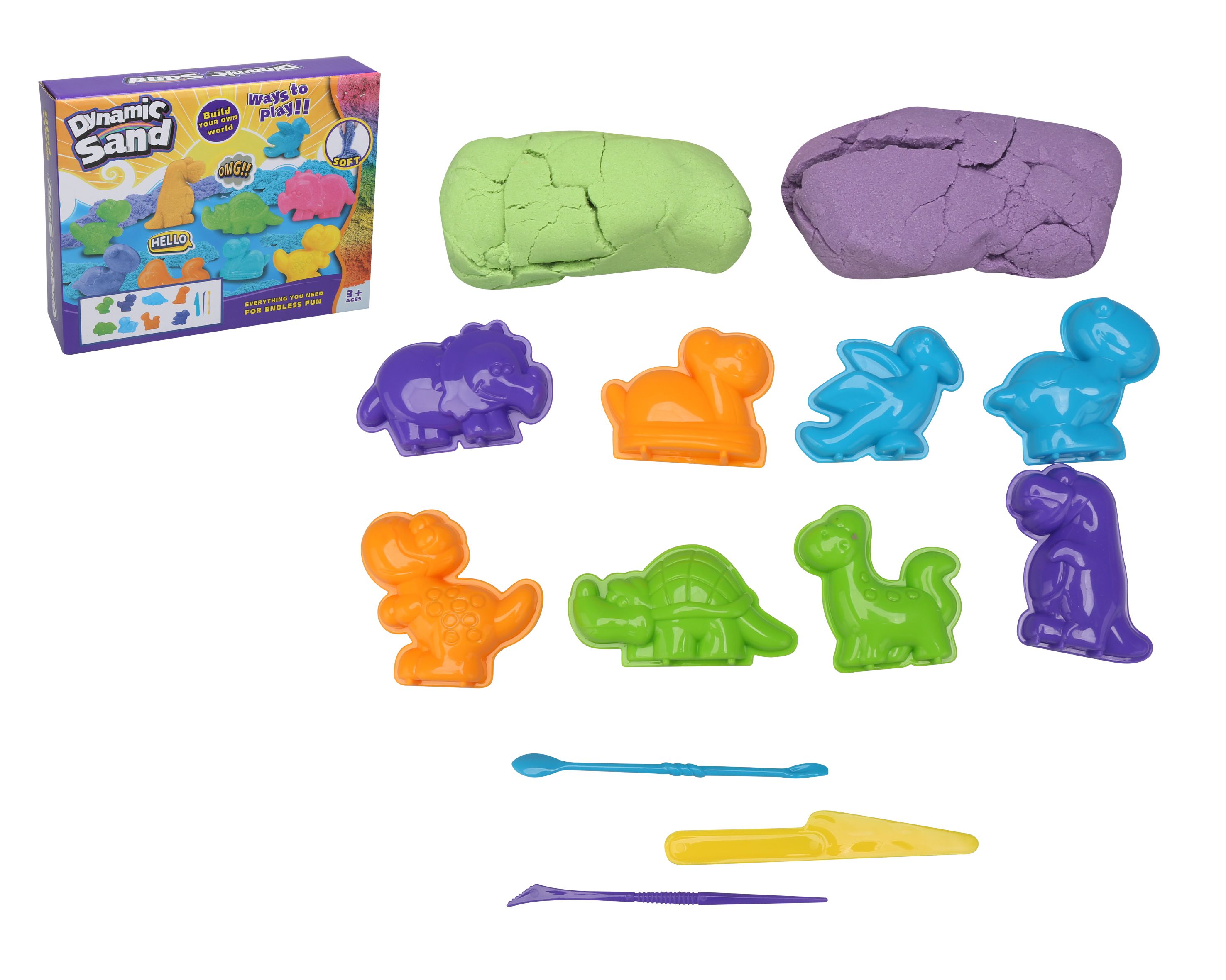 樂彩森林 - 神奇動力沙-恐龍世界