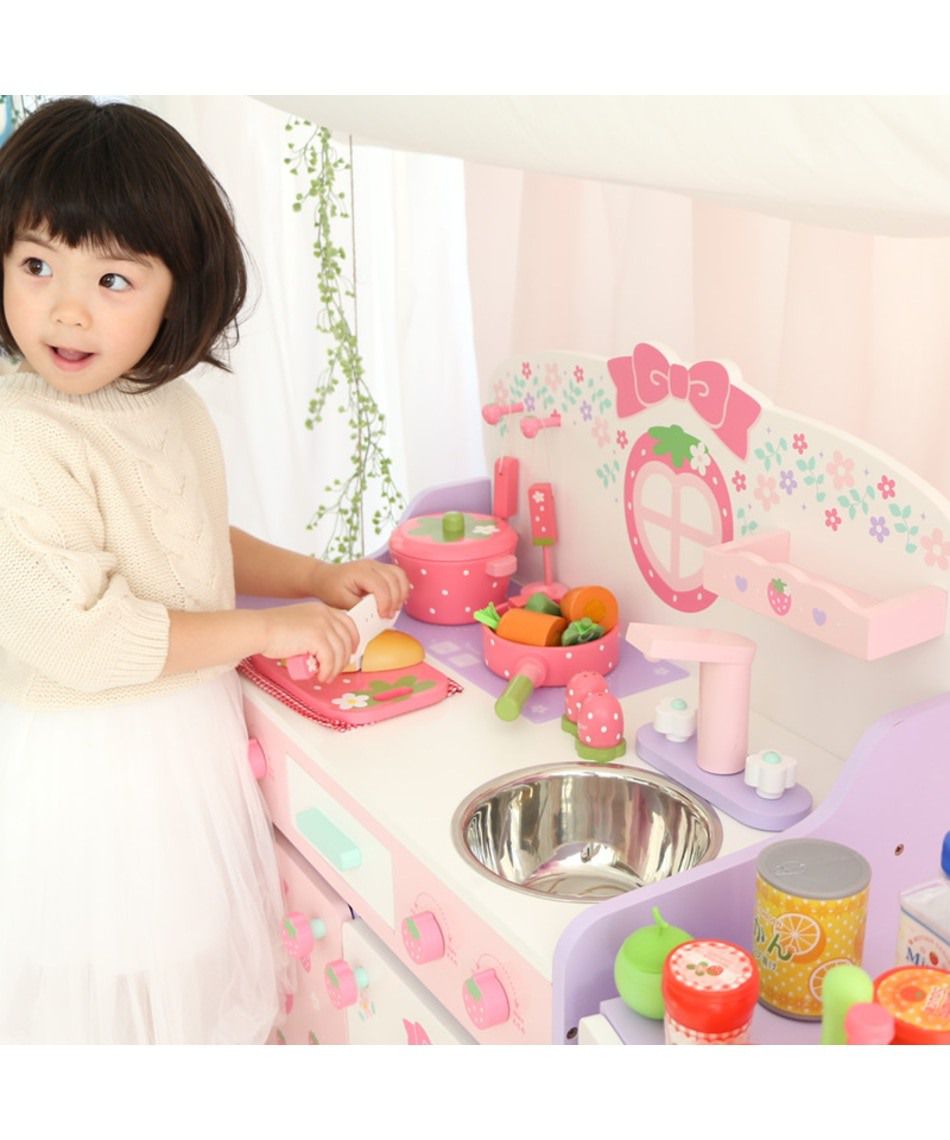 日本 No.1 夢幻家家酒【Mother Garden】木製廚台