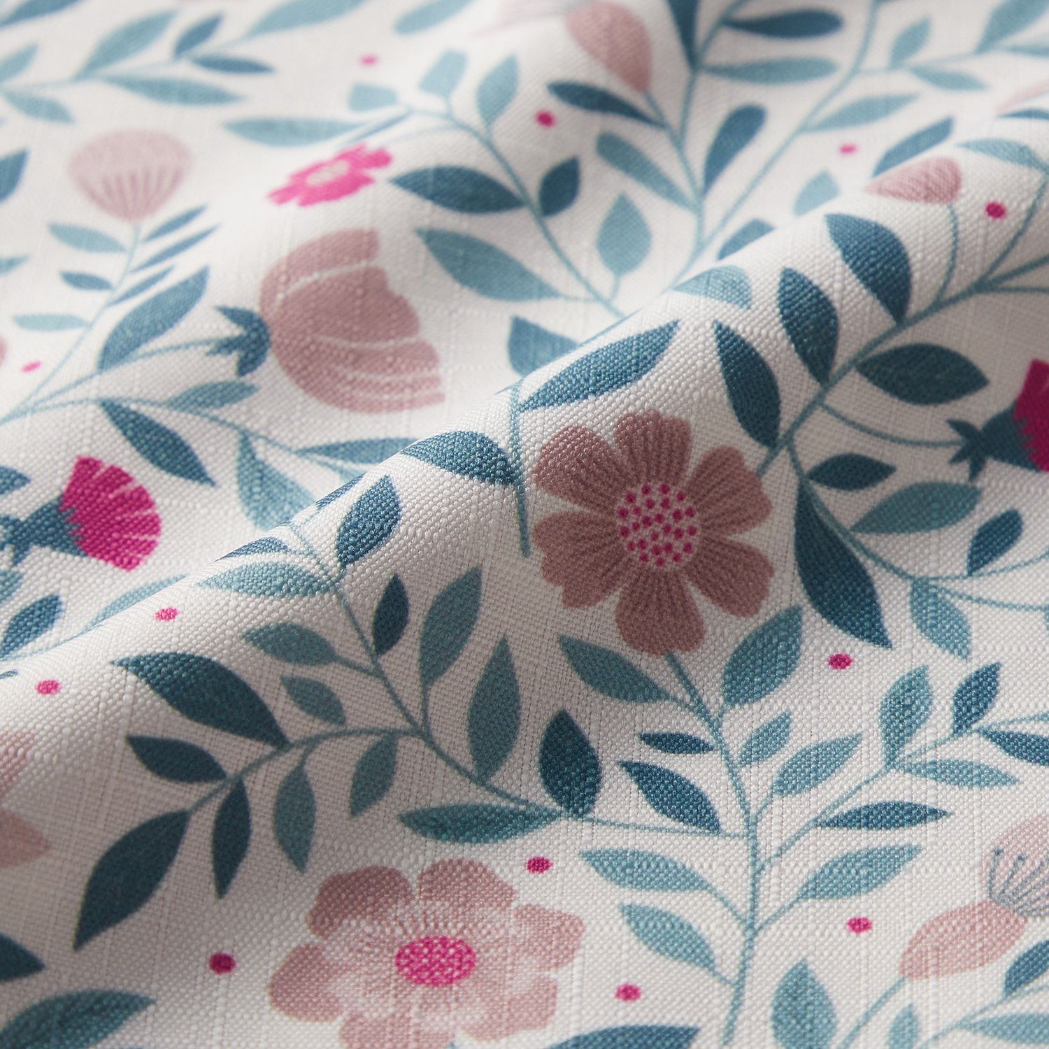 日本千趣會 - mini labo設計 防潑水餐墊(2入組)-英國鄉村花卉-粉系