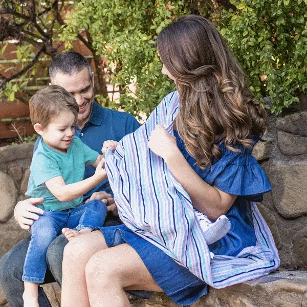 美國Bebe au lait 時尚哺乳圍巾