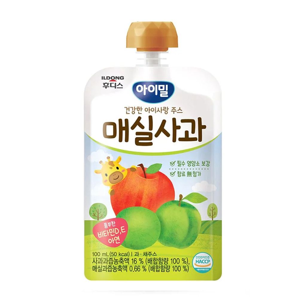 韓國Ildong Foodis日東 - 蘋果梅果汁-效期 2022.03.03
