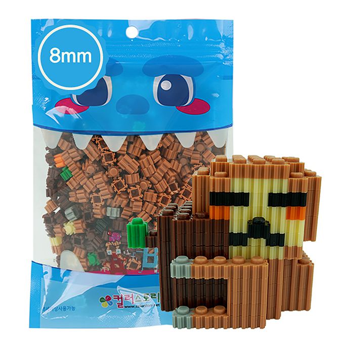 韓國 Color Story - 免燙拼豆包-3D立體樹懶(8mm)