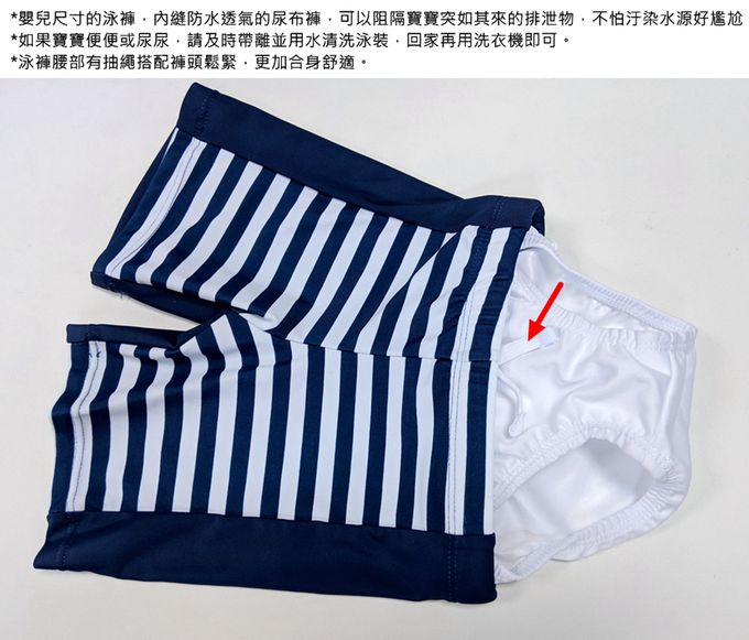 德國Playshoes - 抗UV防曬短袖兩件組兒童泳裝-愛心荷葉邊