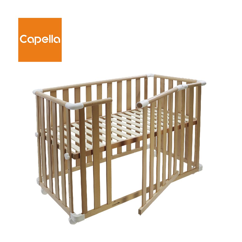 韓國 5合1多功能櫸木嬰兒床