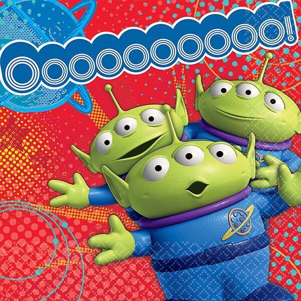 派對城 SuperParty - 餐巾紙16入-玩具總動員