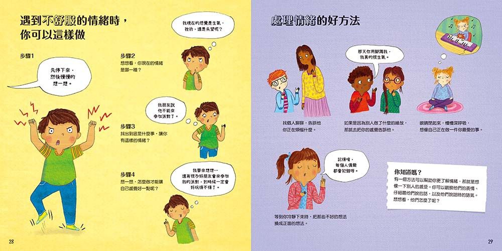 告訴我，你怎麼了？幫助孩子處理情緒問題