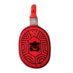 AGAPE雅家倍 - 【職人手作系列】守護手帕巾-紅龜粿(吉)