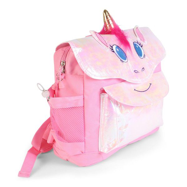 Bixbee - 3D動物童趣系列-奇幻粉獨角馬中童背包 (寬33cm*高28cm*深12.7cm)