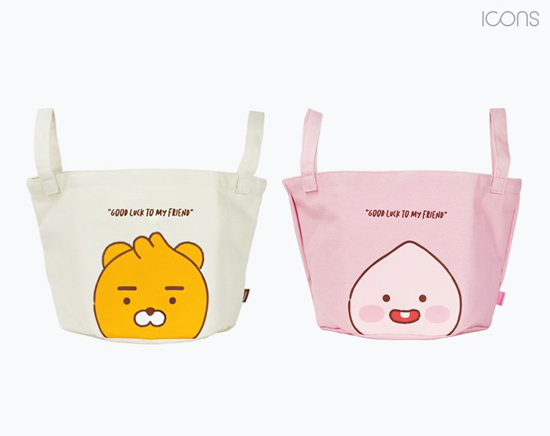 Kakao Friends - 萬用束口收納袋-Ryan (460x260mm)