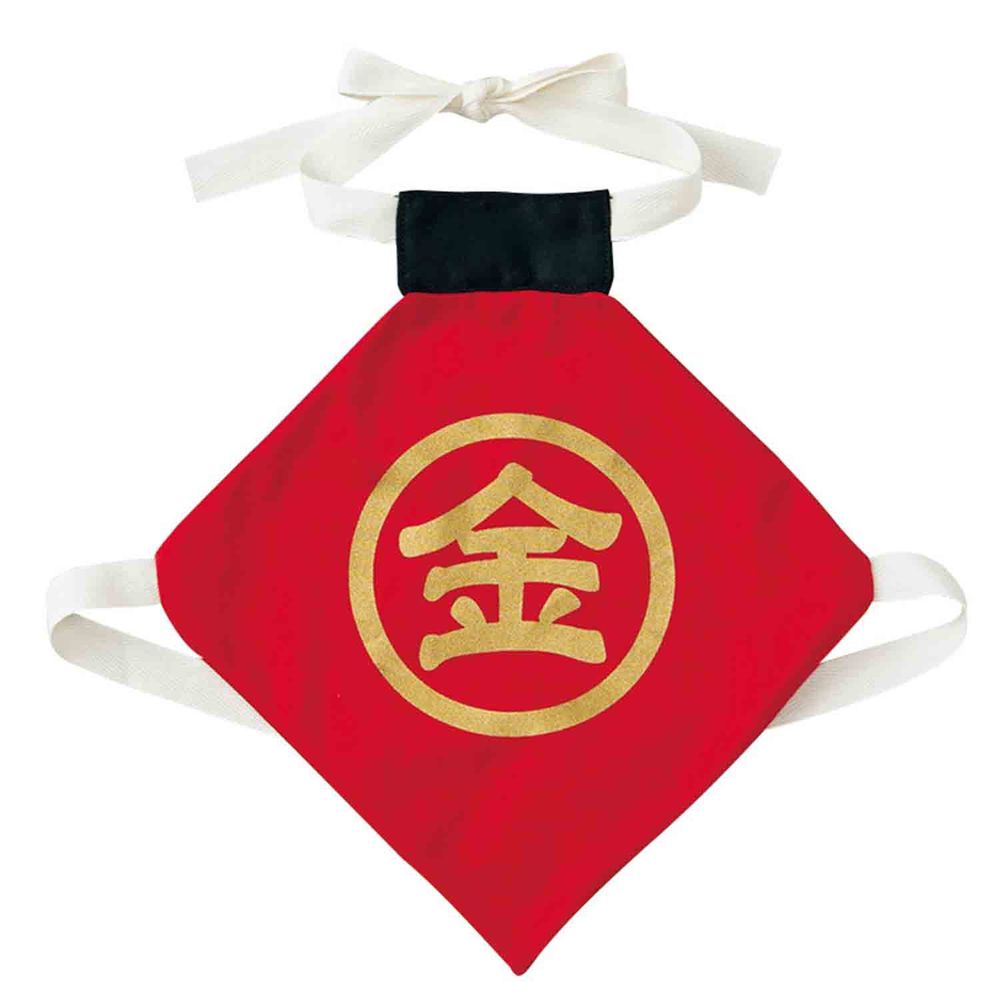 akachan honpo - 變裝圍兜組-金太郎-紅色 (60cm～80cm)
