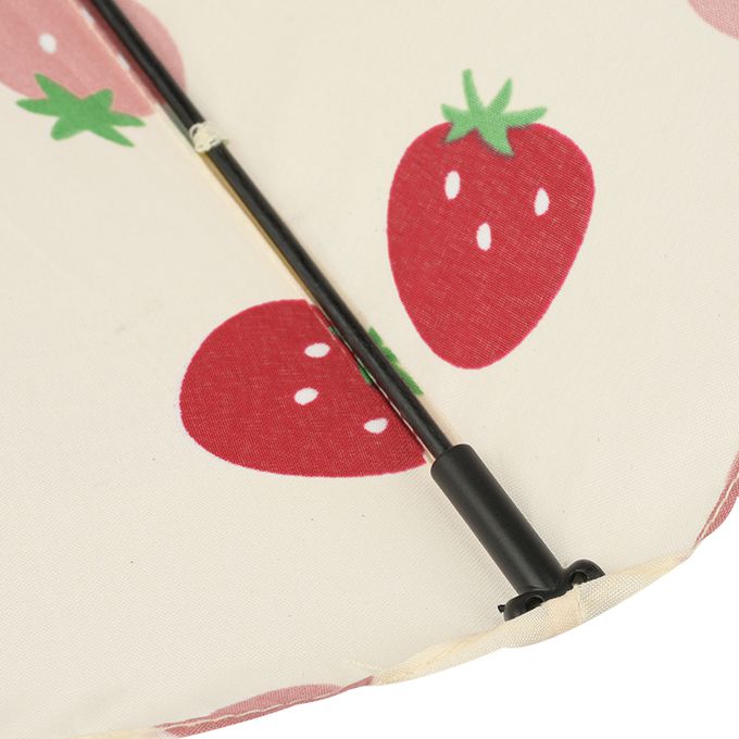 akachan honpo - 雨傘-草莓-象牙白色