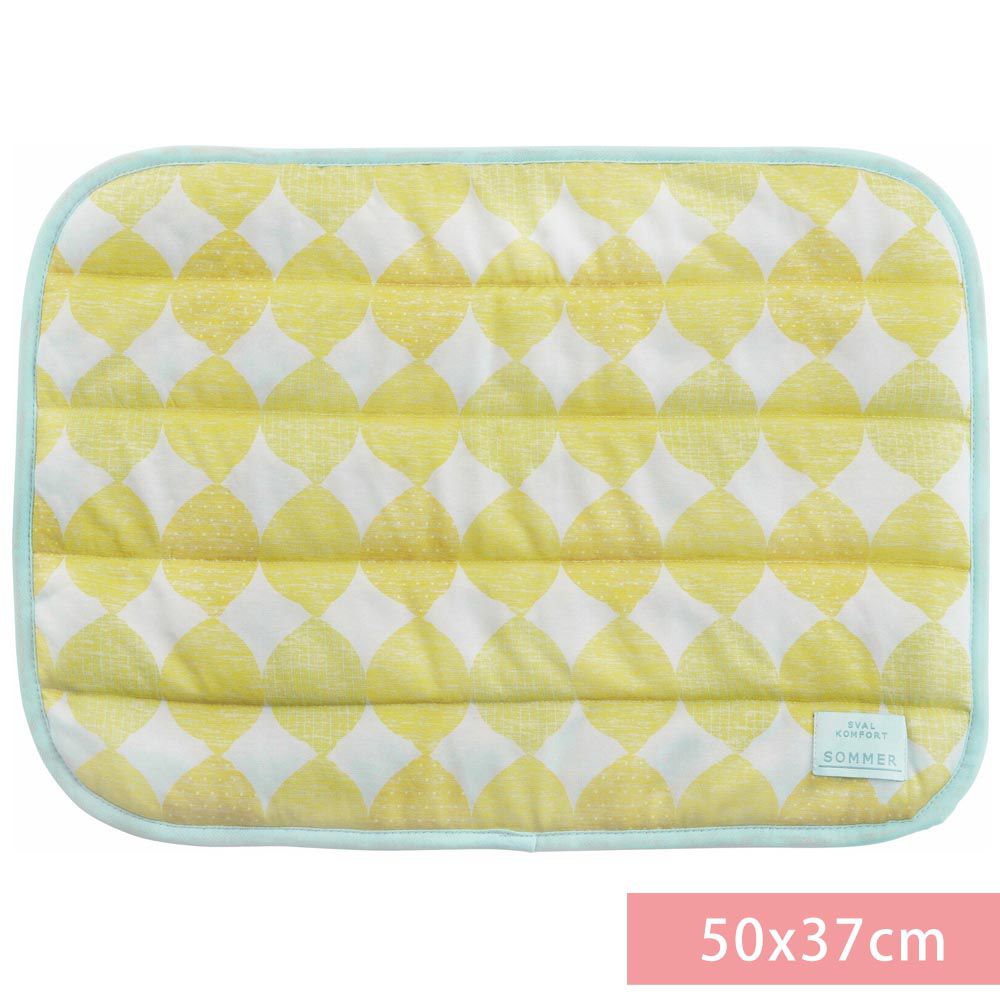日本 DAIKAI - 接觸涼感 枕頭套-檸檬點點 (50x37cm)