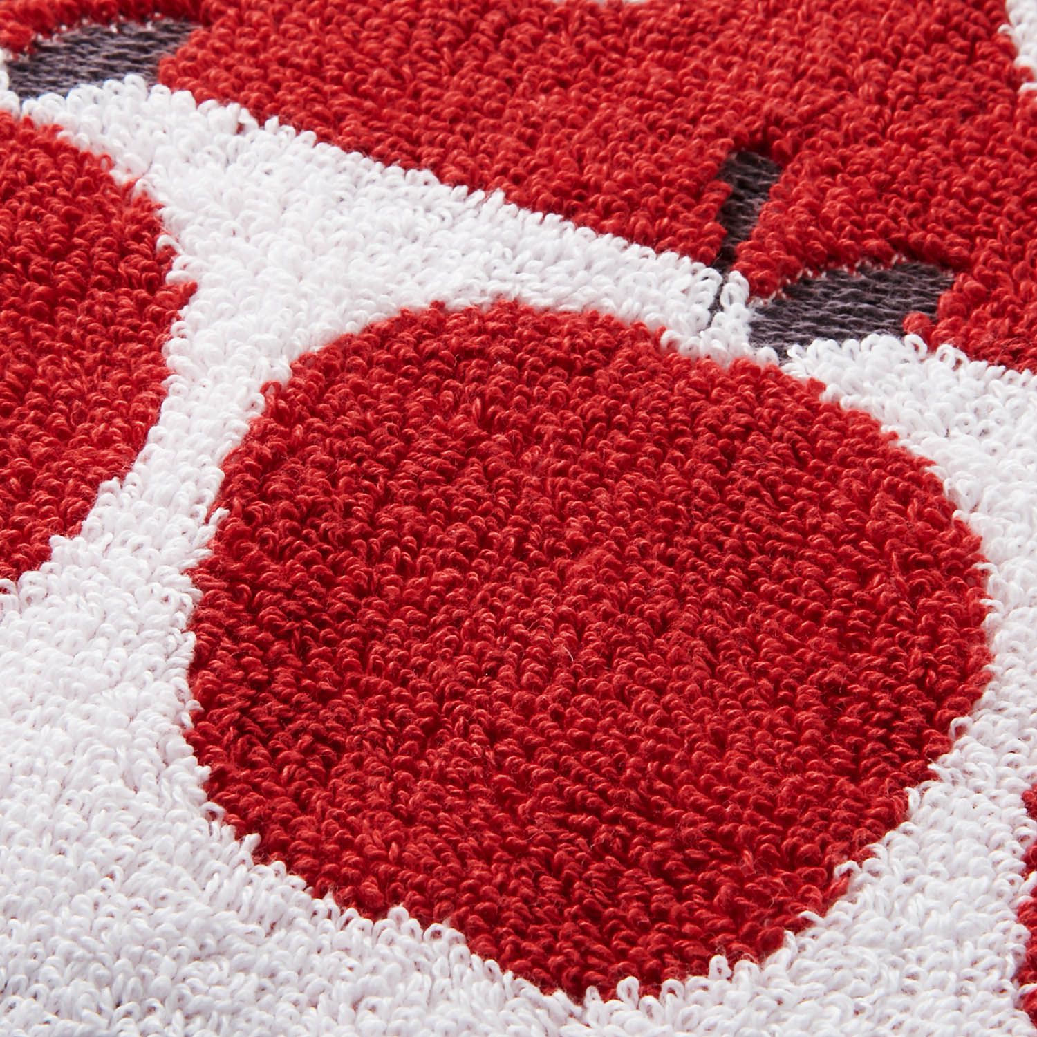 日本千趣會 - 葡萄牙製 純棉質感長毛巾-鬱金香-粉 (34x80cm)