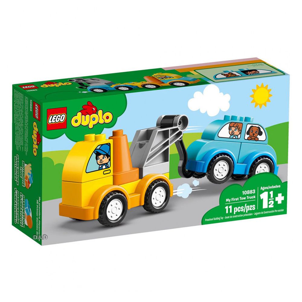 樂高 LEGO - 樂高 Duplo 得寶幼兒系列 - 我的第一台拖吊車 10883-11pcs
