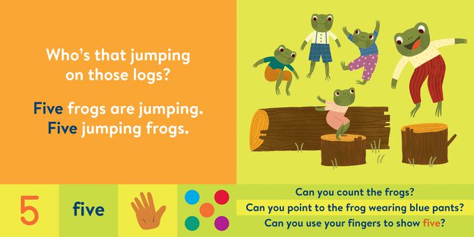 My First Brain Quest 123s: A Question-and Answer Counting Book