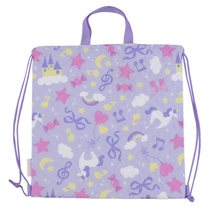 akachan honpo - 手提束口袋-甜美 (H35xW35xD7cm)