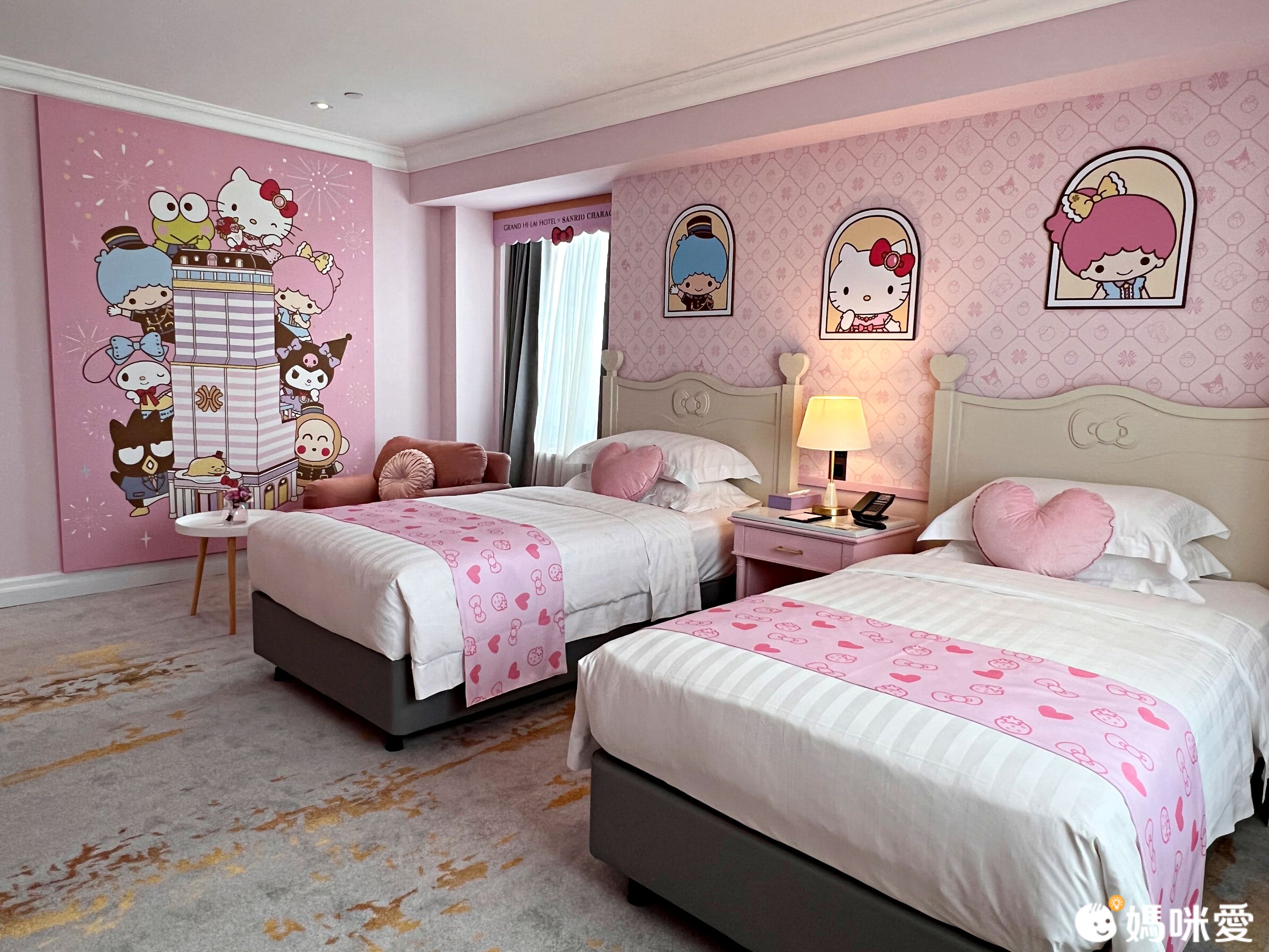 全新三麗鷗主題親子房！【高雄漢來大飯店】夢幻登場