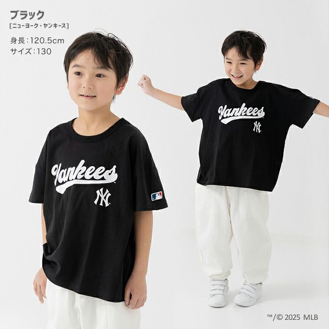 日本 Chil2 - MLB聯名 100%棉落肩短袖上衣-波士頓紅襪-紅