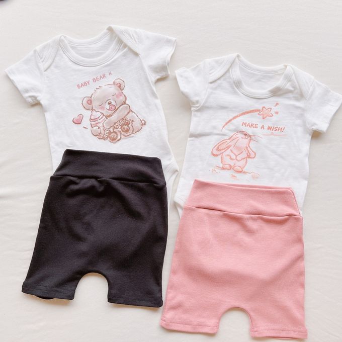 YOUrs - 寶寶不勒短褲-濃霧粉