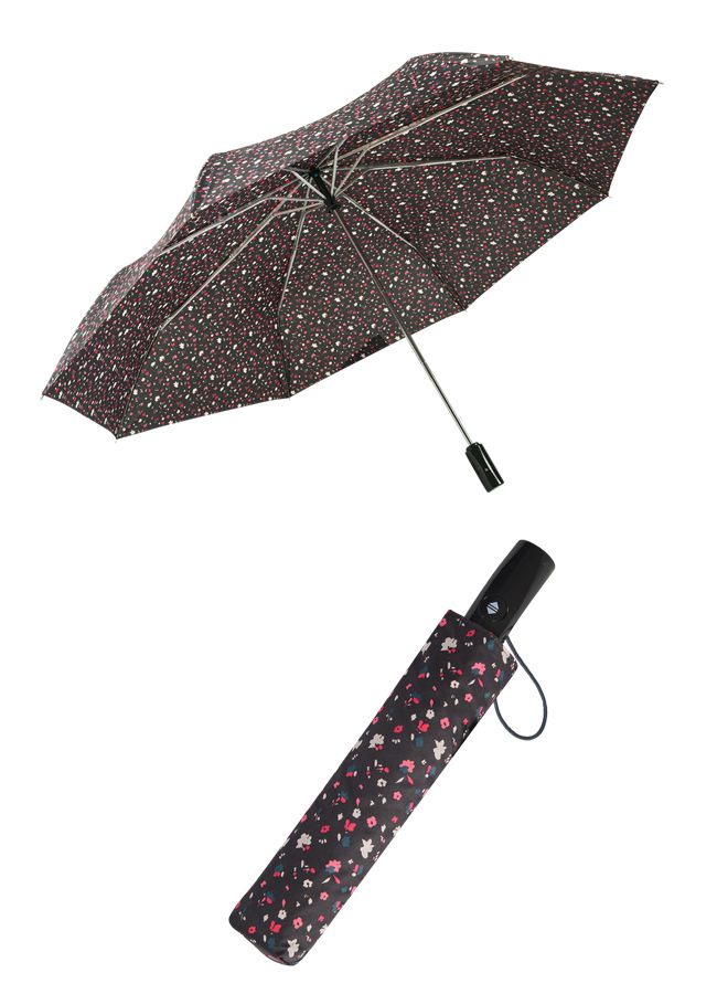 Rainstory - 抗UV雙人自動開收傘-愛戀小碎花