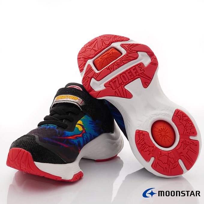 Moonstar日本月星 - SK炫技者-爆技能運動-SK00246黑(中大童)-運動鞋-黑