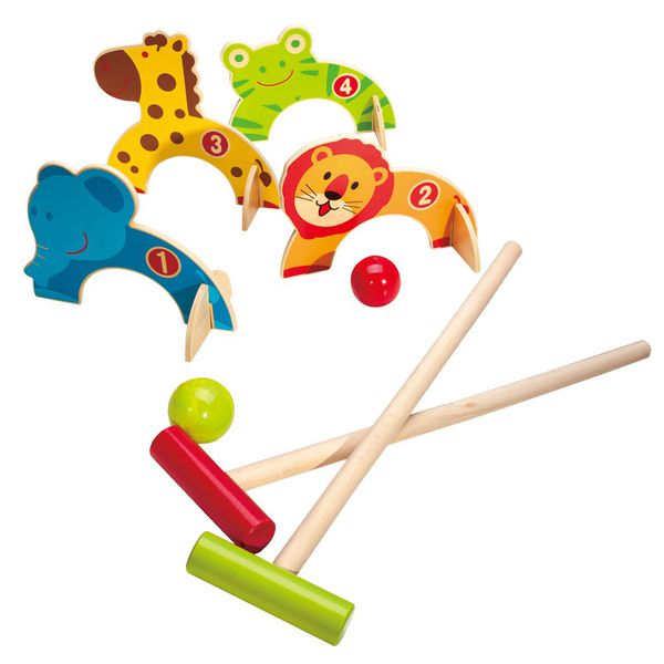 世一文化 - 動物球門槌球組