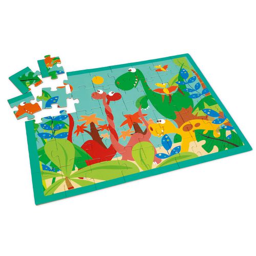 主題拼圖-恐龍世界-40pcs