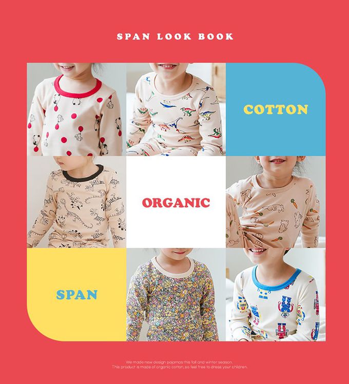 正韓 Puco - 超優質嬰幼兒/兒童長袖100% 有機純棉家居服/睡衣-企鵝寶貝