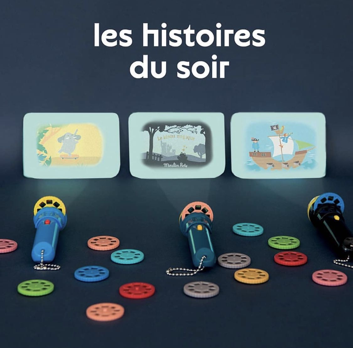 Moulin Roty - 故事手電筒-兔子日常