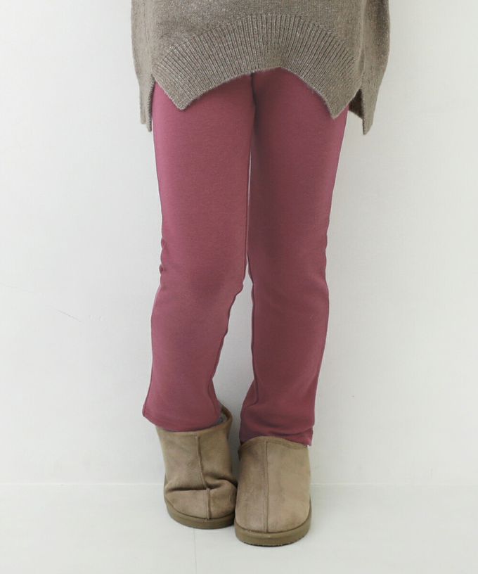 日本 devirock - RICH WARM 保暖裏毛合身長褲-深綠