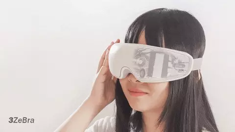 還原專業指壓體驗【3ZeBra 氣壓按摩眼罩】４種按摩手法