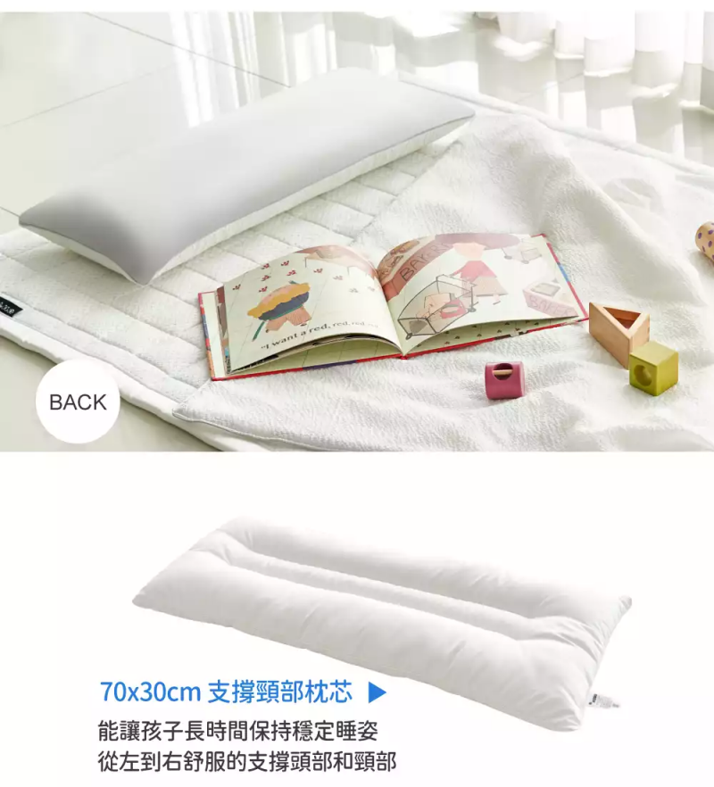 韓國 Hello HiZoo - 3D Aqua Mesh涼感加寬抗菌防蟎雙面枕套 (30x70cm)