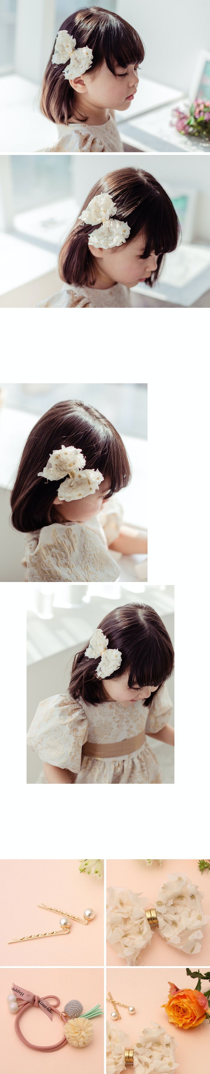 韓國 Bimbo Bimba - 髮飾禮盒組-米A