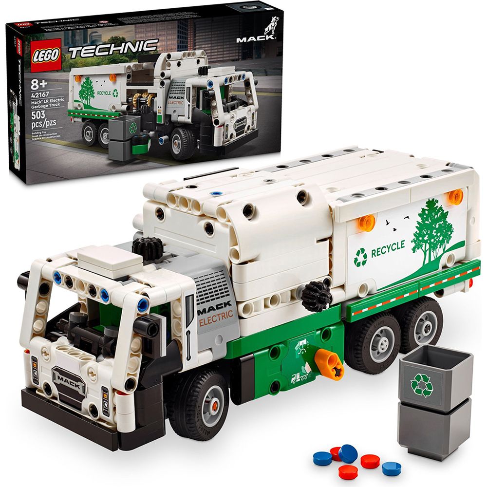 樂高 LEGO - LEGO樂高 LT42167 Technic 科技系列 - Mack® LR Electric Garbage Truc