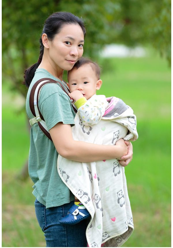 日本原裝認證 ♛ BeBe-Style三河木棉六重紗防踢背心、紗布被、浴巾、毛巾