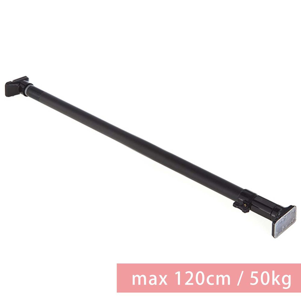 日本平安伸銅 - [最強款] 黑桿兩段式強化伸縮桿-RTB-75 ( max 120cm / 50kg )