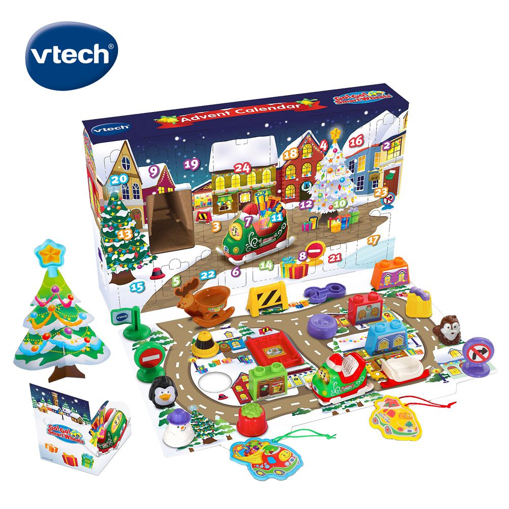 Vtech - 【全網最低】聖誕倒數月曆-嘟嘟火車款