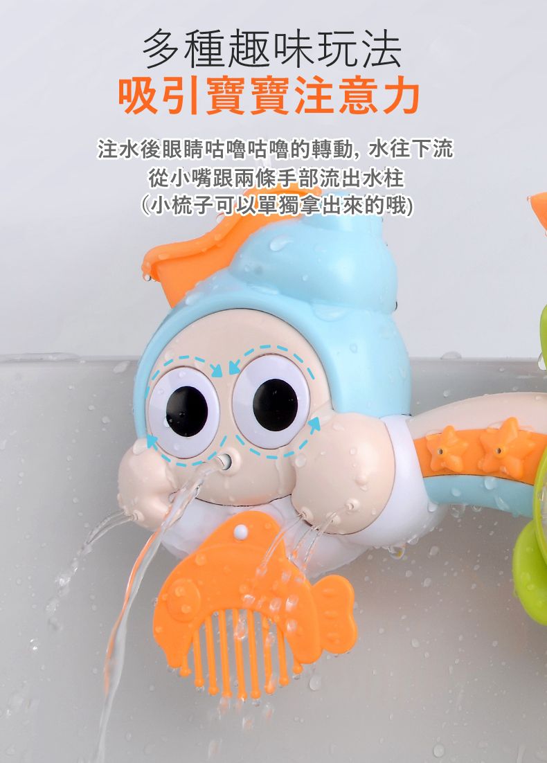 IngBaby - 流水轉轉樂 洗澡玩具