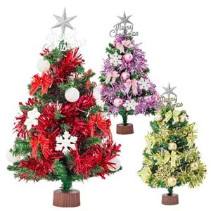 MODACore 摩達客 - 耶誕-2尺/2呎(60cm)特仕幸福型裝飾綠色聖誕樹-含全套飾品不含燈(浪漫粉紅佳人系)本島免運費