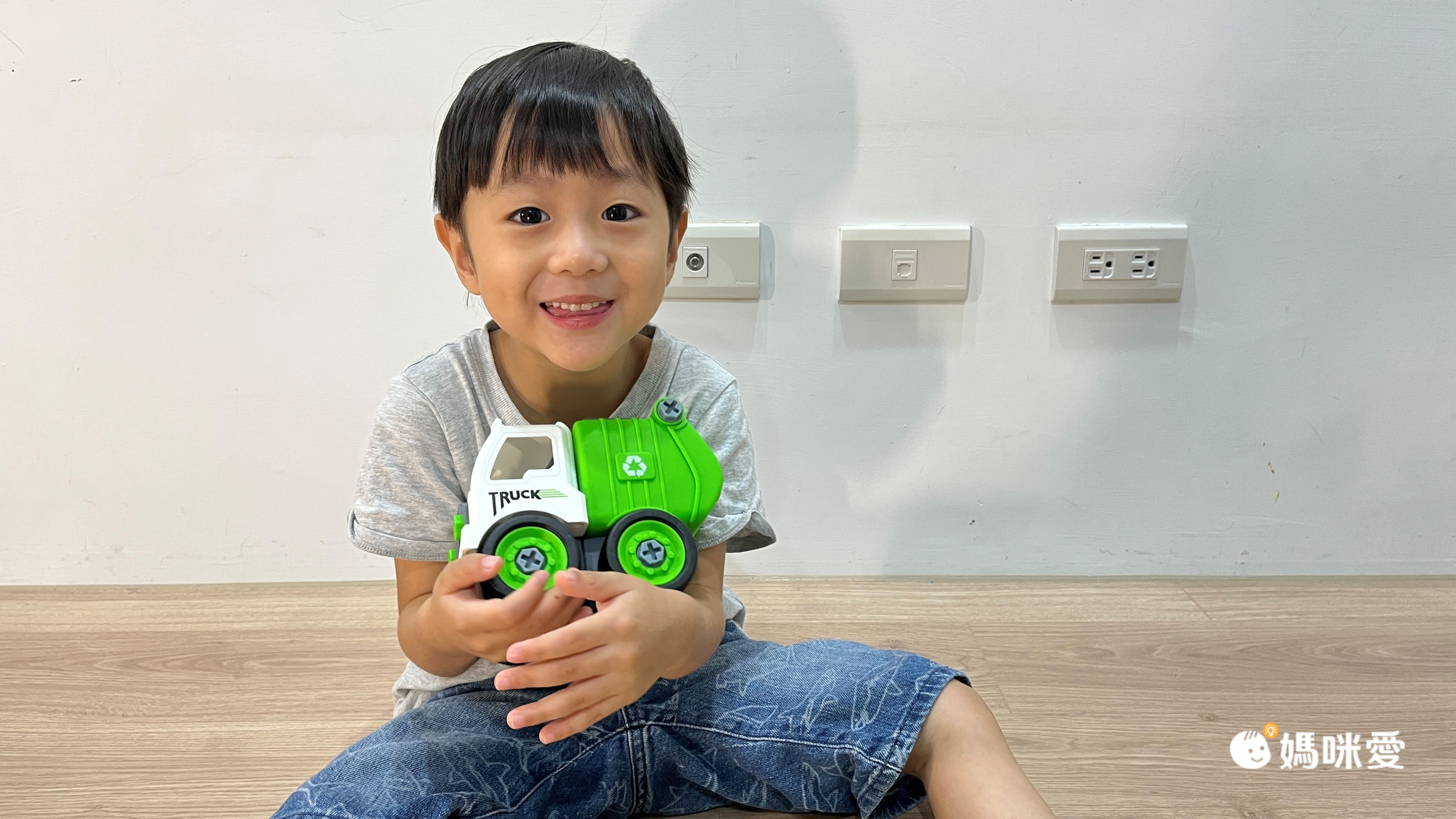 DIY組裝車車【小小家】手提貨櫃車家家酒Ｘ工程車