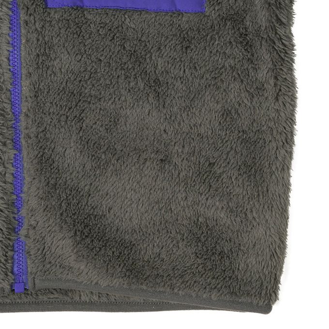 akachan honpo - 刷毛夾克-深灰色