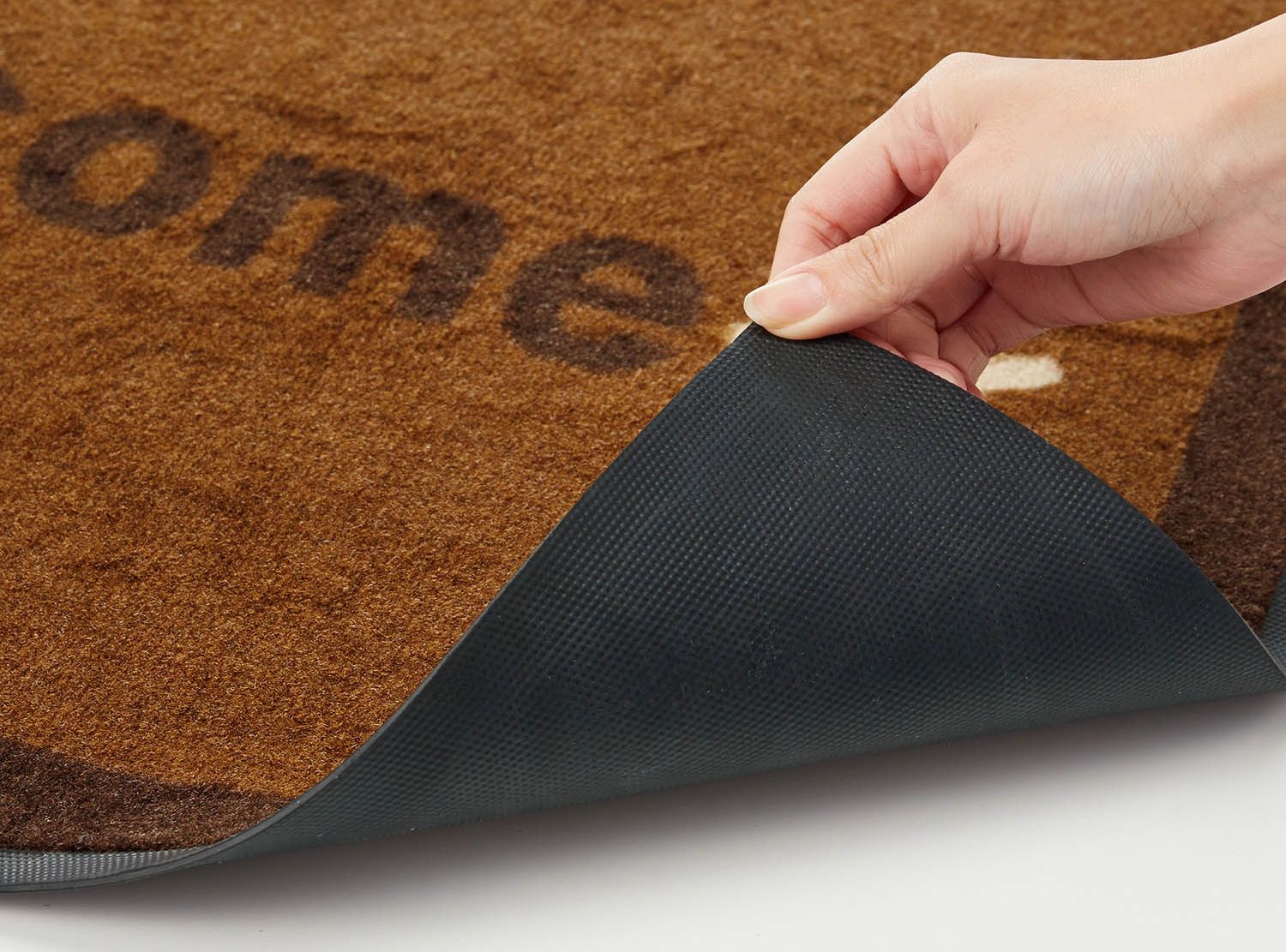 日本千趣會 - mini labo 去泥污腳踏墊-法蘭西花朵-藍綠