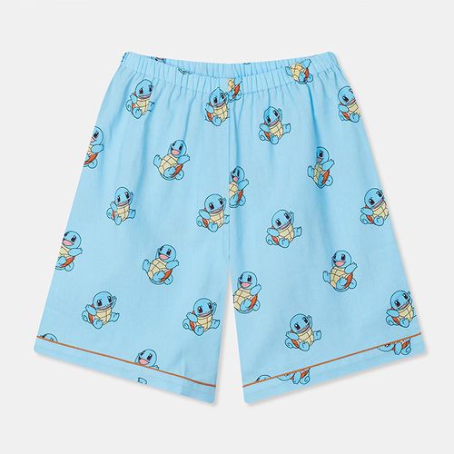 SPAO KIDS短袖睡衣套裝-卡通人物傑尼龜-藍