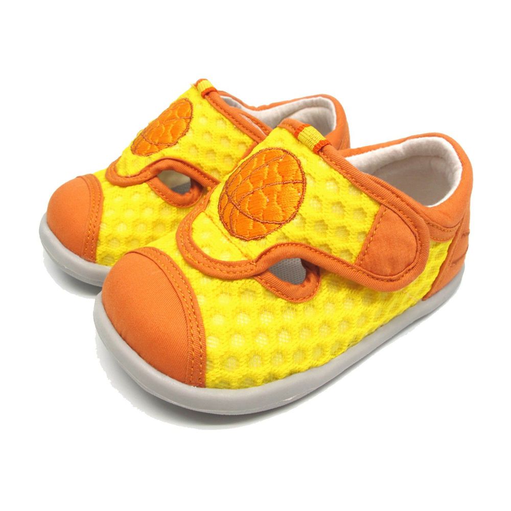 Dr. Apple - 機能童鞋_熱血籃球休閒寶寶鞋-黃