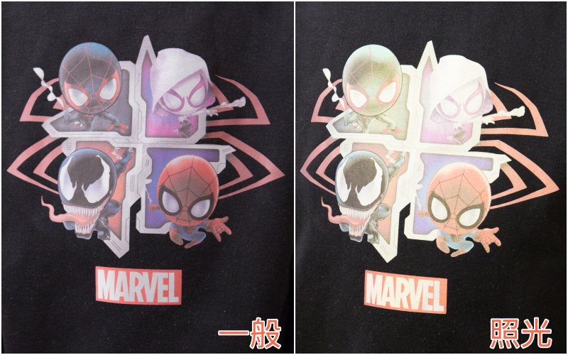 韓國 NYkids - 迪士尼純棉反光T-美國隊長-白