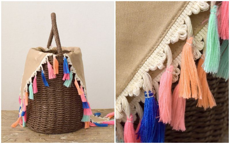 日本妞夏日最愛。草編包Ｘ編織包